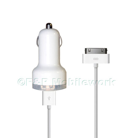 ·öҤҶ١ USB Car Charger 2.1A iPhone iPod iPad